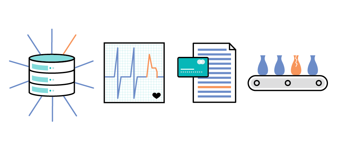 Anomaly detection is relevant to several usecases - Network intrusion detection, Medical diagnosis, Fraud detection and manufacturing defect detection.